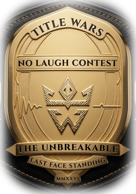 The Unbreakable — No Laugh Contest championship belt